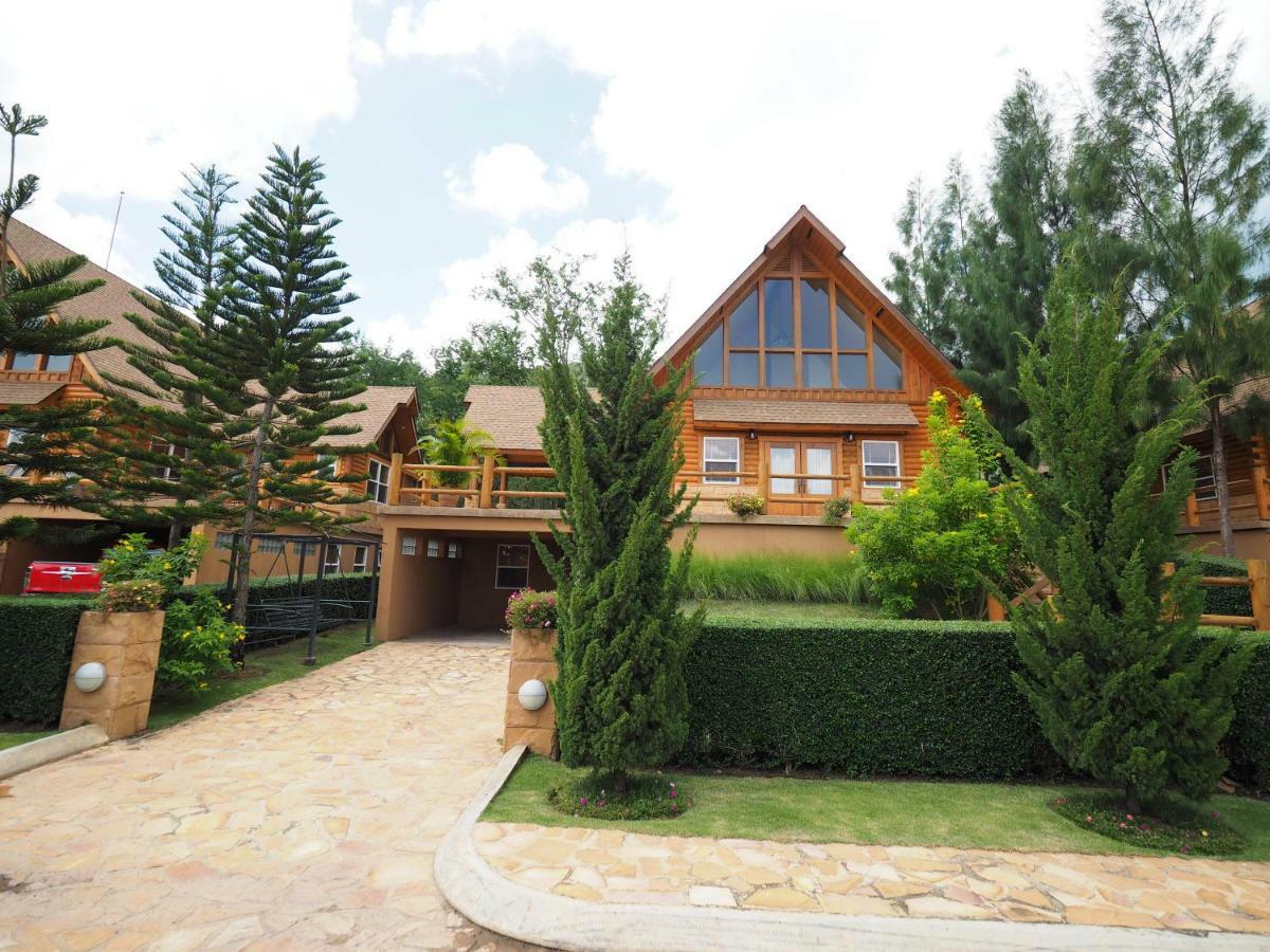 Toscana Log Home Ban Nong Rua Luaran gambar